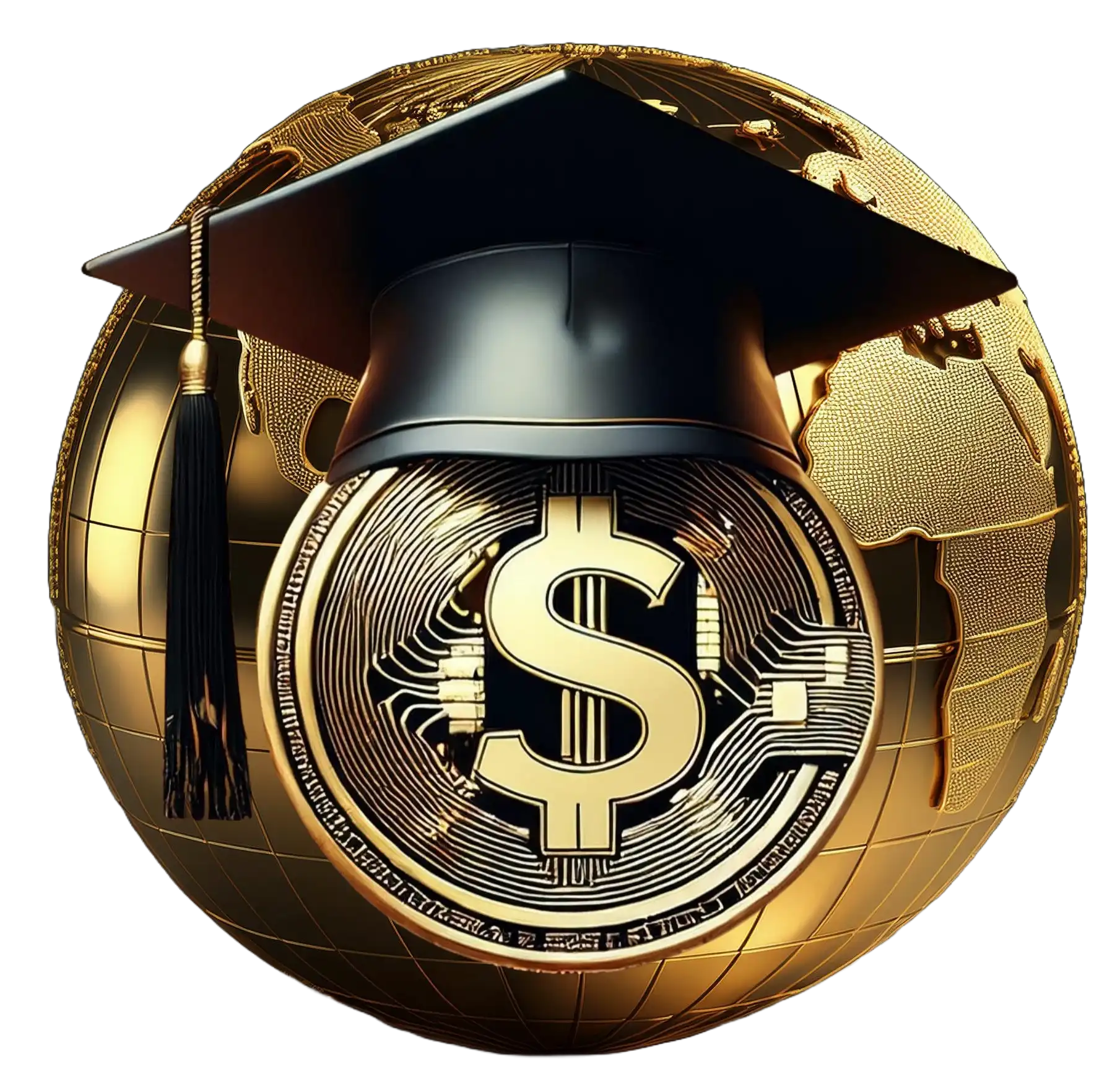 exa academy dollar sign world